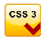 Valid CSS 3.0